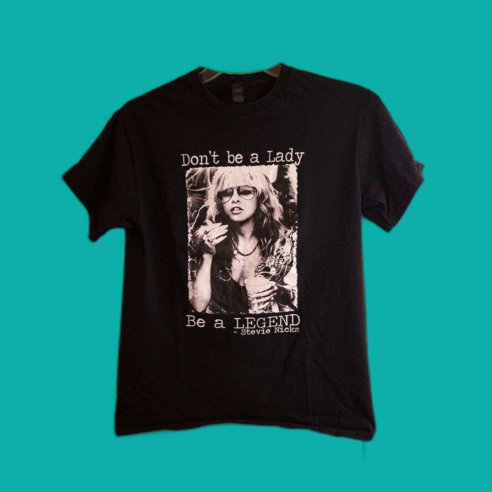 Stevie Nicks "Dreams" Graphic T-Shirt - Black, Size Medium (M)